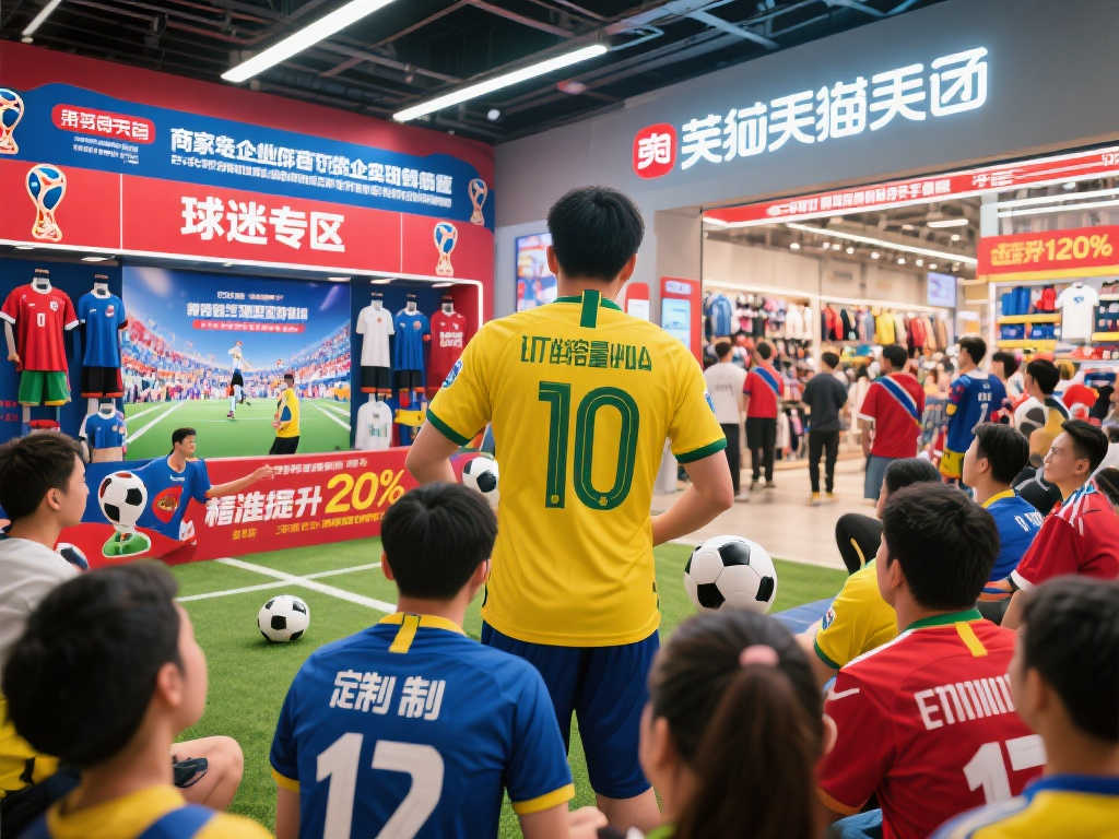 世界杯热潮带动足球相关产品销售翻倍